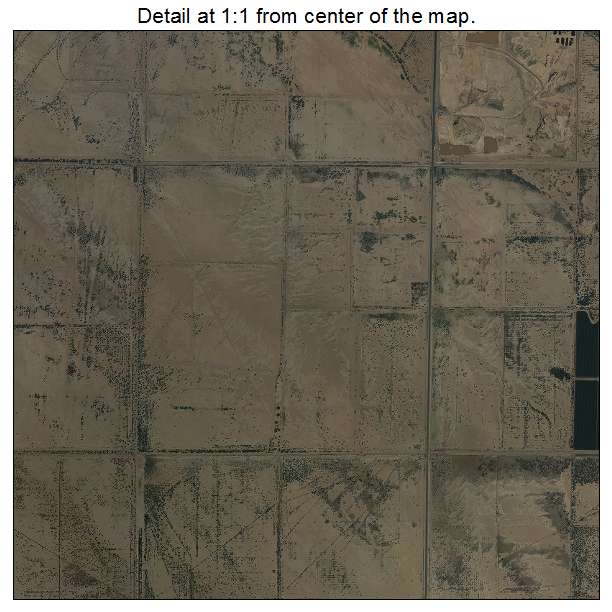 Eloy, Arizona aerial imagery detail
