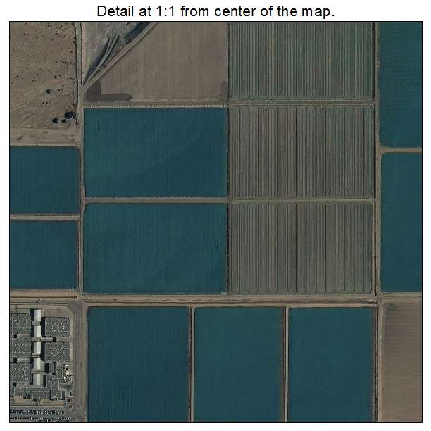 Florence, Arizona aerial imagery detail