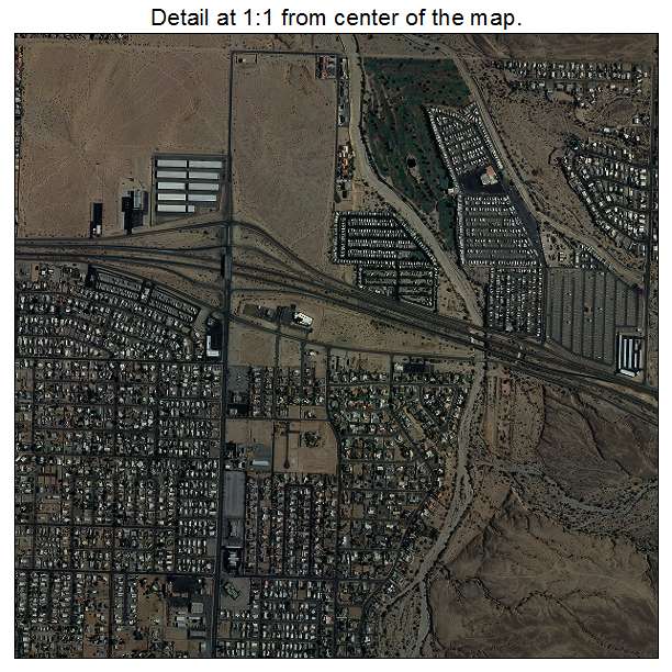 Fortuna Foothills, Arizona aerial imagery detail