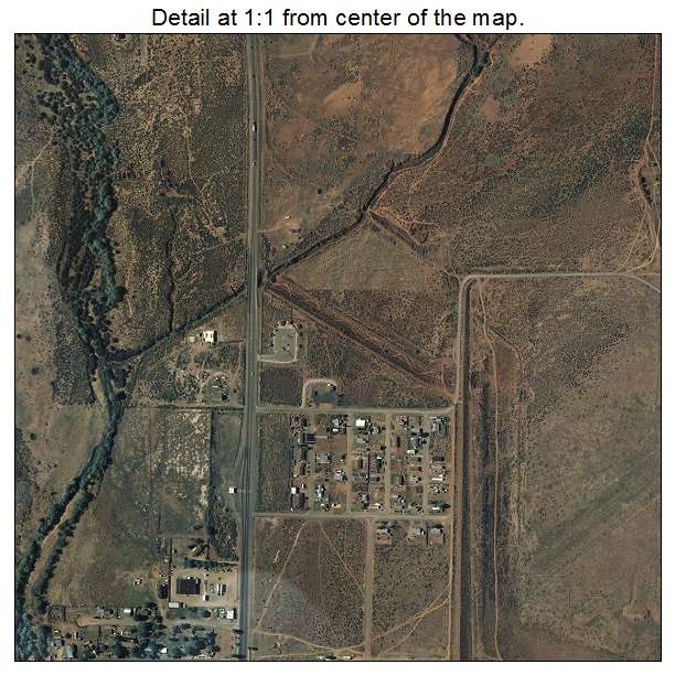 Fredonia, Arizona aerial imagery detail