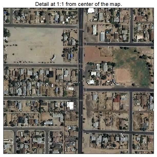 Guadalupe, Arizona aerial imagery detail