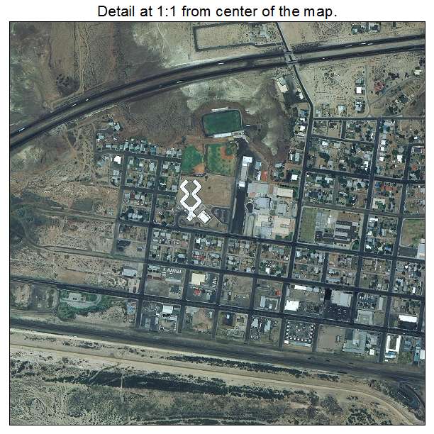 Holbrook, Arizona aerial imagery detail