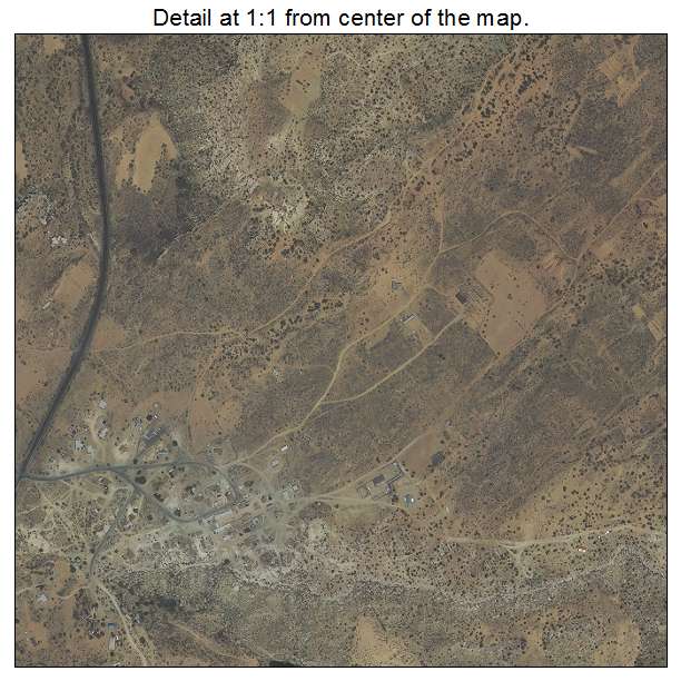 Hotevilla Bacavi, Arizona aerial imagery detail