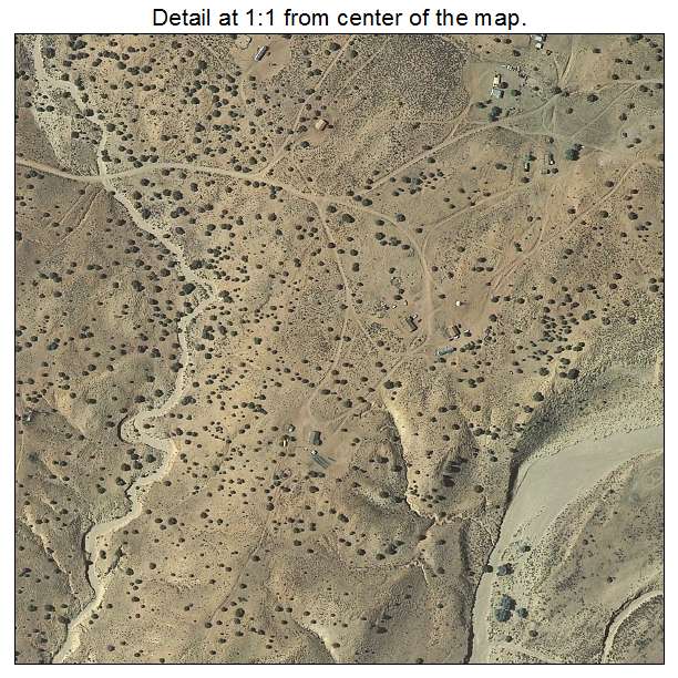 Jeddito, Arizona aerial imagery detail