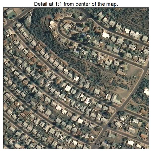 Kearny, Arizona aerial imagery detail