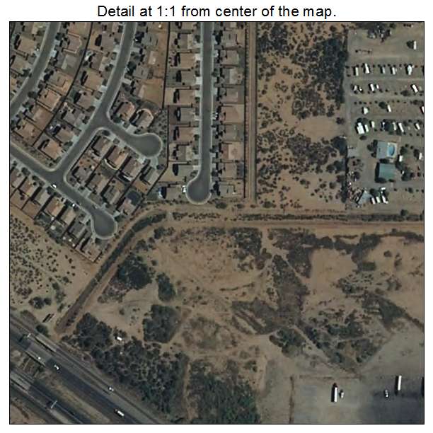 Littletown, Arizona aerial imagery detail
