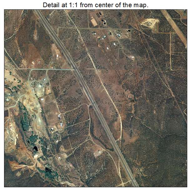 Mayer, Arizona aerial imagery detail