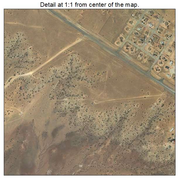 Nazlini, Arizona aerial imagery detail