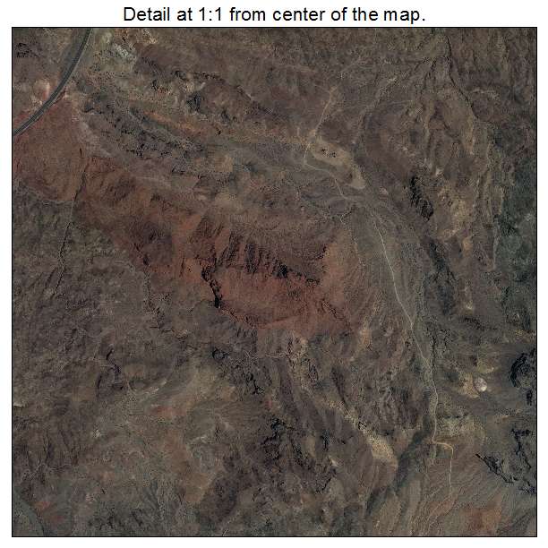 Parker Strip, Arizona aerial imagery detail