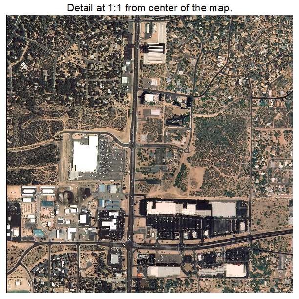 Payson, Arizona aerial imagery detail