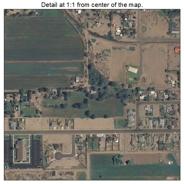 Pima, Arizona aerial imagery detail