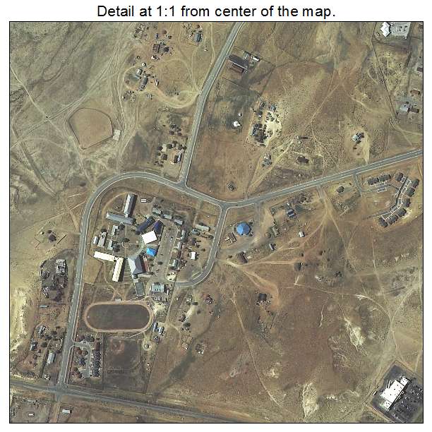 Pinon, Arizona aerial imagery detail