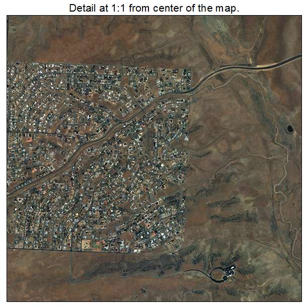 Prescott Valley, Arizona aerial imagery detail