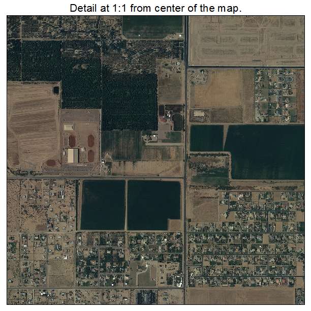 Queen Creek, Arizona aerial imagery detail