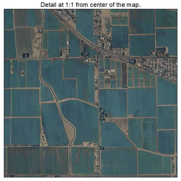 Safford, Arizona aerial imagery detail