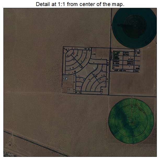 San Luis, Arizona aerial imagery detail