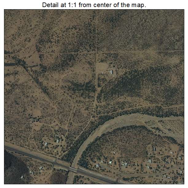 Sells, Arizona aerial imagery detail