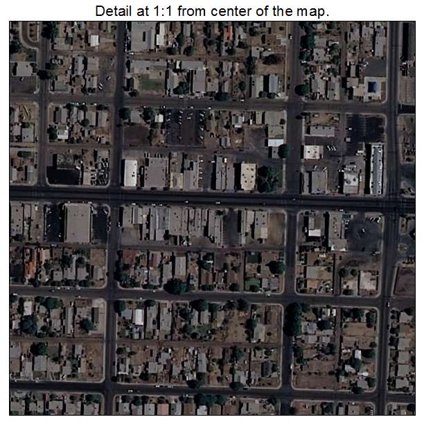 Somerton, Arizona aerial imagery detail