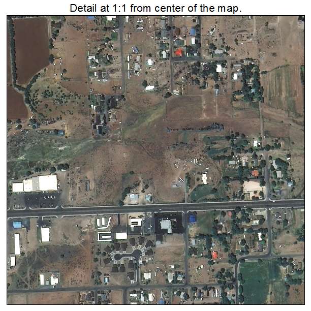 St Johns, Arizona aerial imagery detail