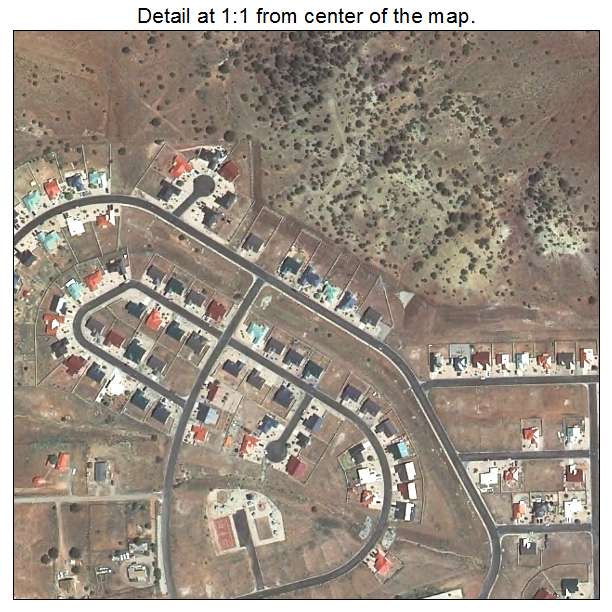 St Michaels, Arizona aerial imagery detail
