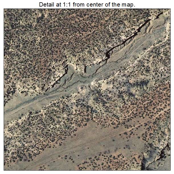 Steamboat, Arizona aerial imagery detail