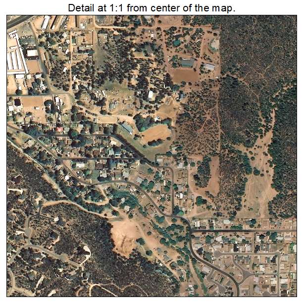 Sun Valley, Arizona aerial imagery detail