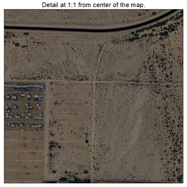 Tacna, Arizona aerial imagery detail