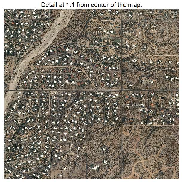 Tanque Verde, Arizona aerial imagery detail