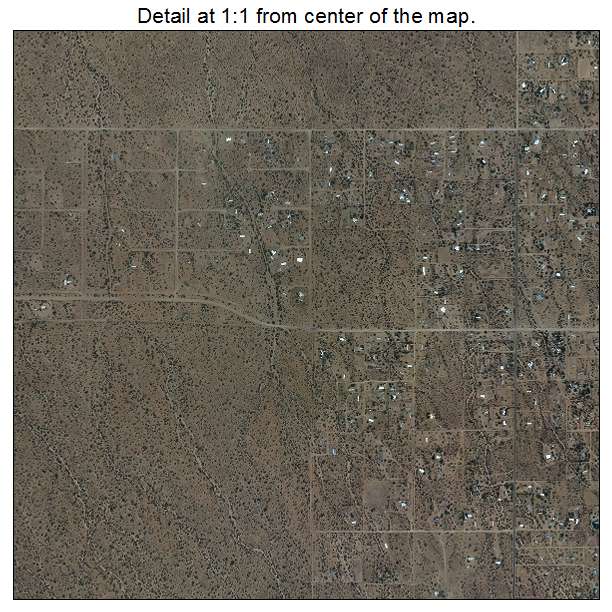Three Points, Arizona aerial imagery detail
