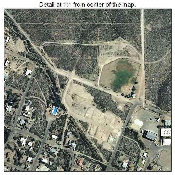 Tombstone, Arizona aerial imagery detail