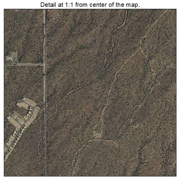 Tortolita, Arizona aerial imagery detail