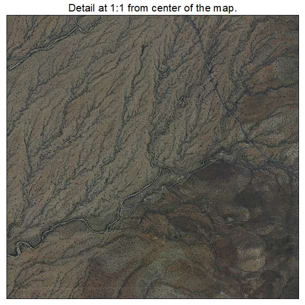 Tucson Estates, Arizona aerial imagery detail