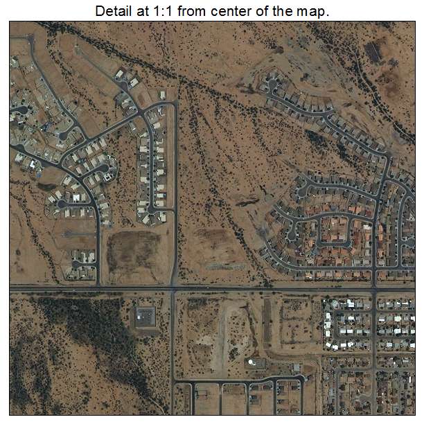 Valencia West, Arizona aerial imagery detail
