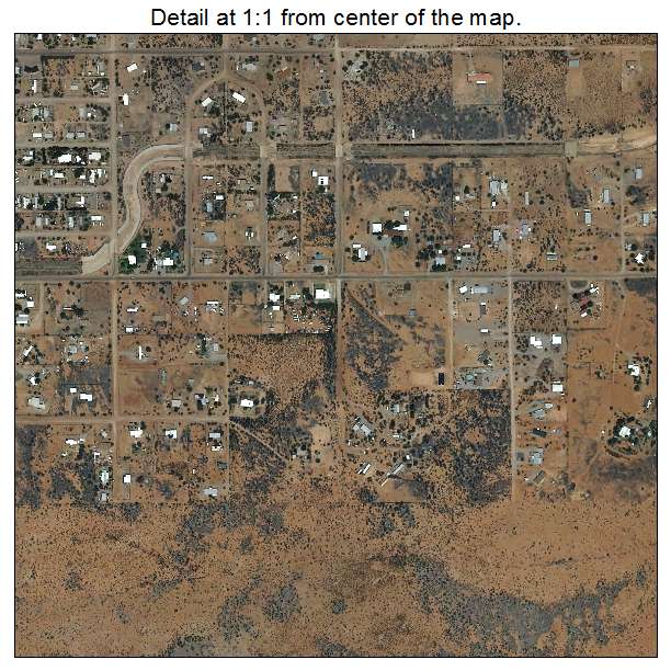 Whetstone, Arizona aerial imagery detail