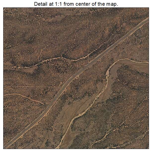 Wilhoit, Arizona aerial imagery detail
