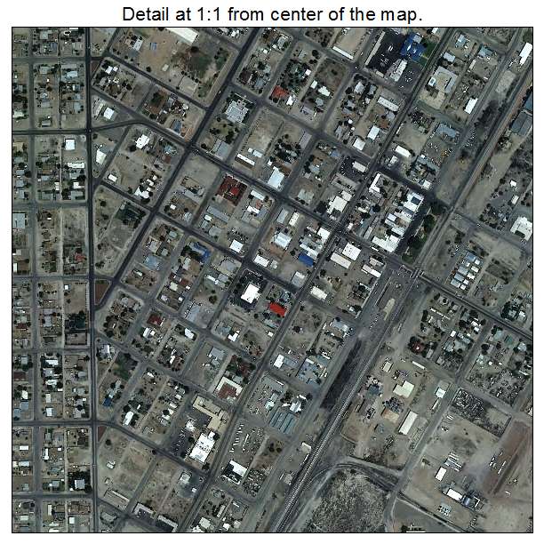 Willcox, Arizona aerial imagery detail