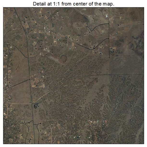Williamson, Arizona aerial imagery detail