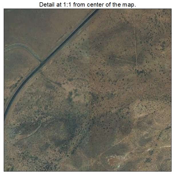 Winslow West, Arizona aerial imagery detail