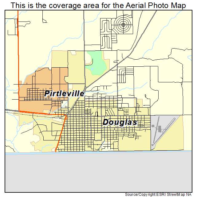 Douglas, AZ location map 