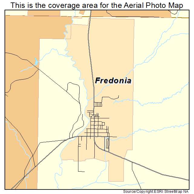 Fredonia, AZ location map 