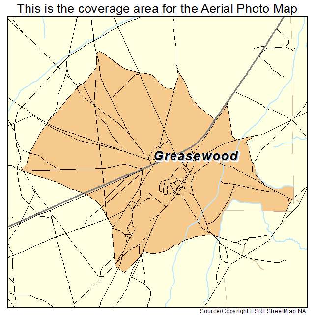 Greasewood, AZ location map 