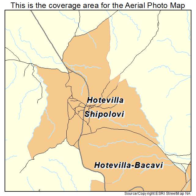 Hotevilla Bacavi, AZ location map 