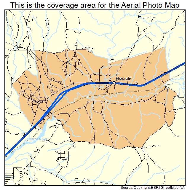 Houck, AZ location map 