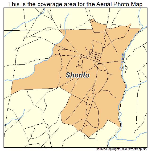 Shonto, AZ location map 