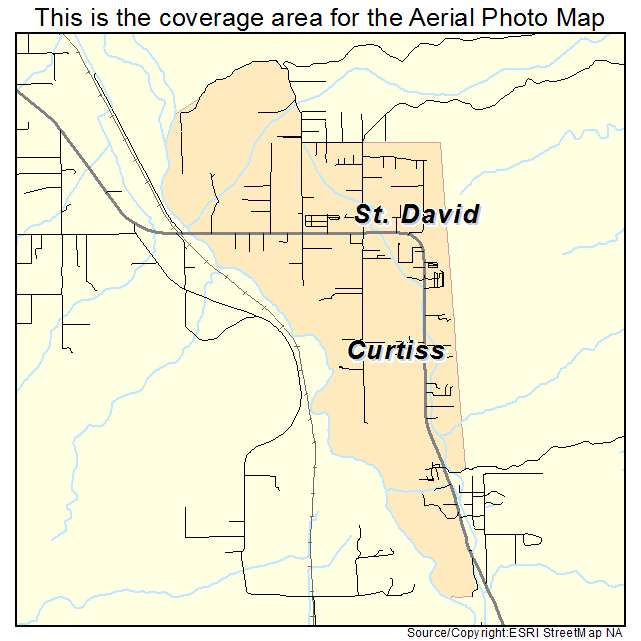 St David, AZ location map 