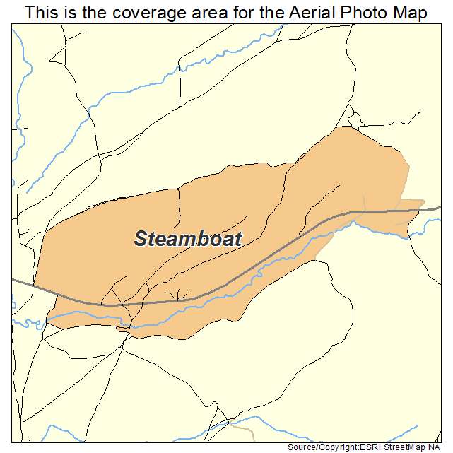 Steamboat, AZ location map 