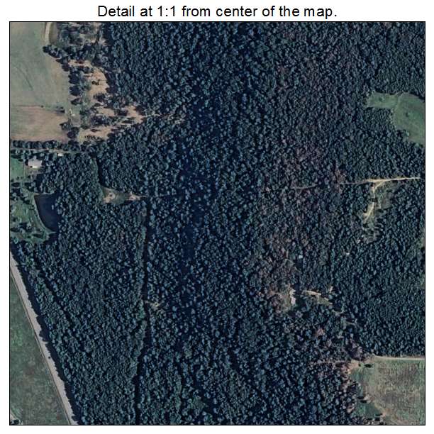 Altus, Arkansas aerial imagery detail