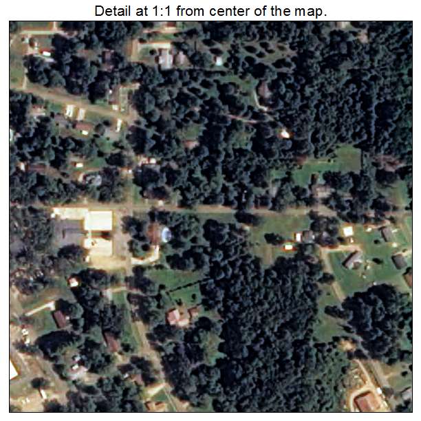 Bearden, Arkansas aerial imagery detail