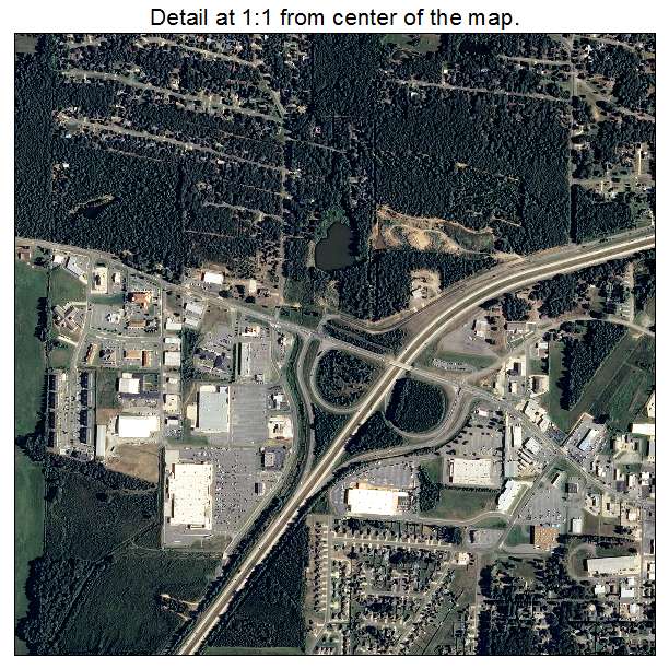 Cabot, Arkansas aerial imagery detail