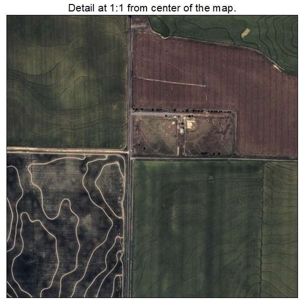 Carlisle, Arkansas aerial imagery detail
